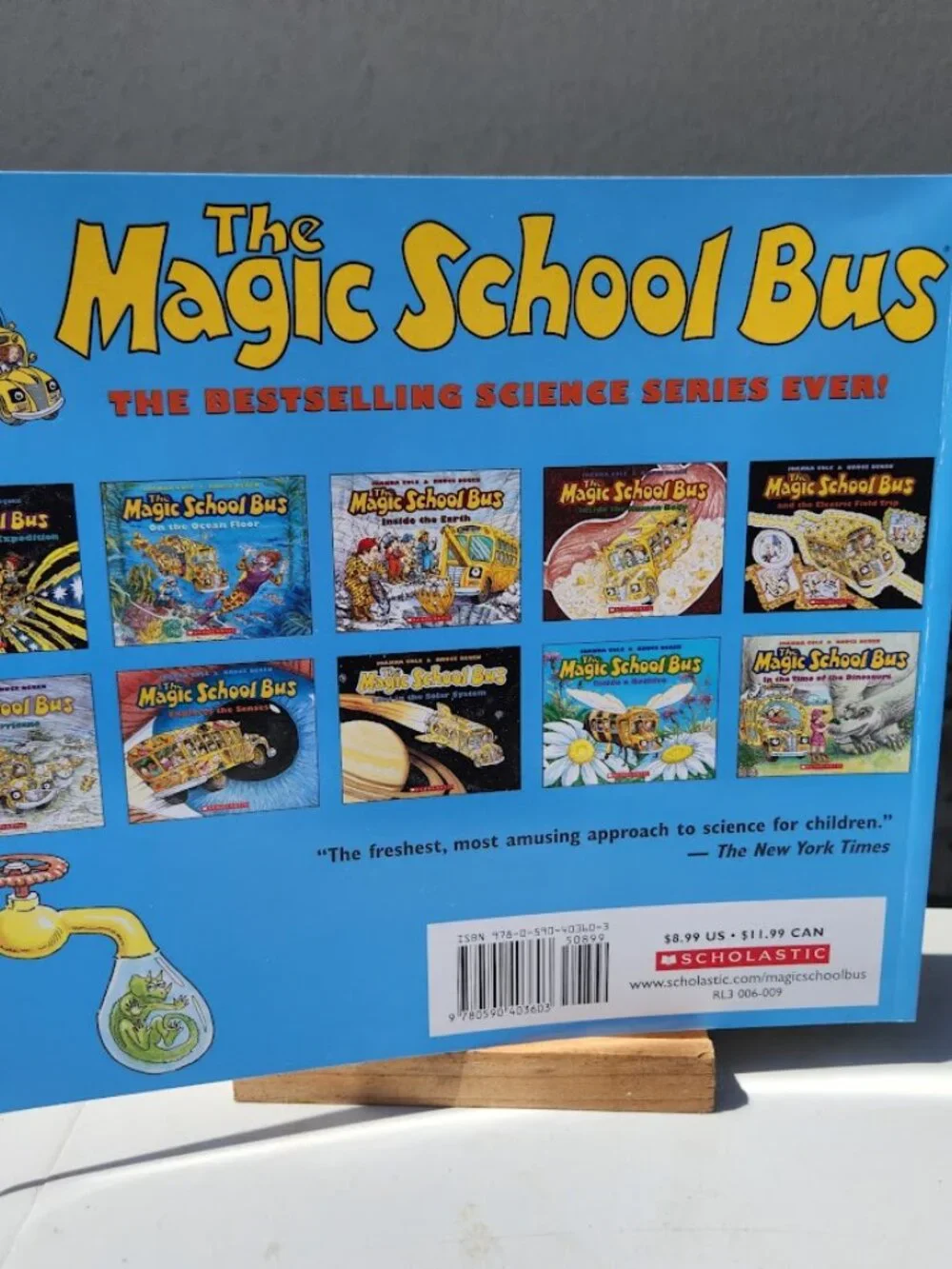 NEW The Magic School Bus At the WaterWorks Science Book Paperback Scholastic By